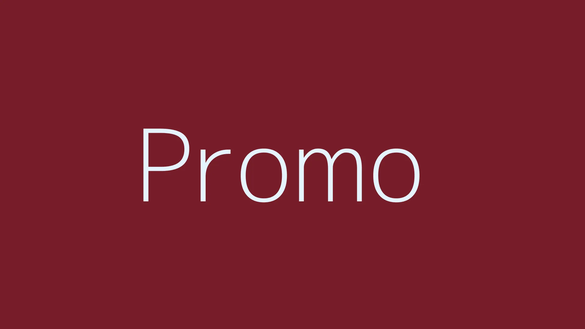 Promo